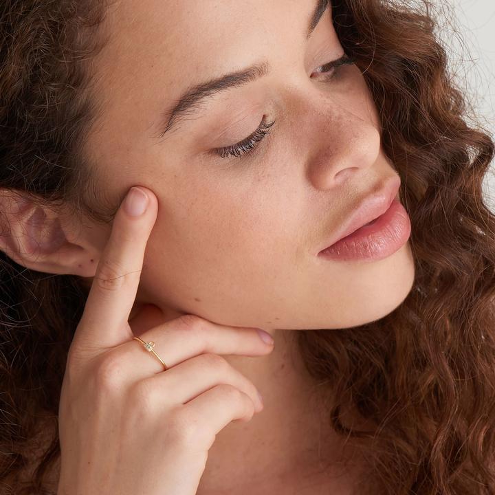 Productafbeelding Ania Haie Gouden hangslot Sparkle Ring (Zilver 925)