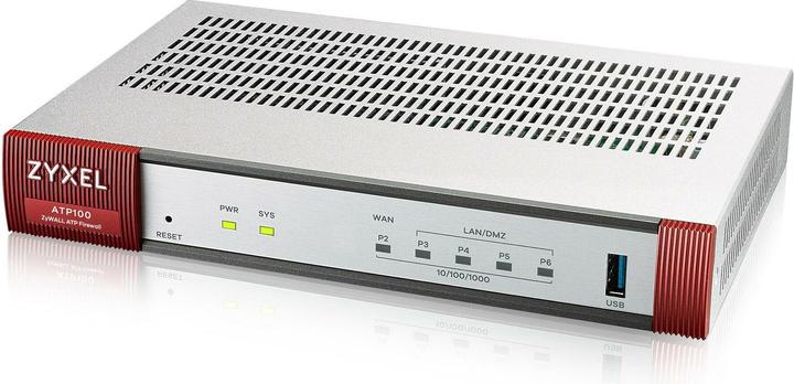 Zyxel ATP 10/100/1000 VERSIONE 2 1xWAN 4xLAN/DMZ porte 1xUSB con bundle 1 anno