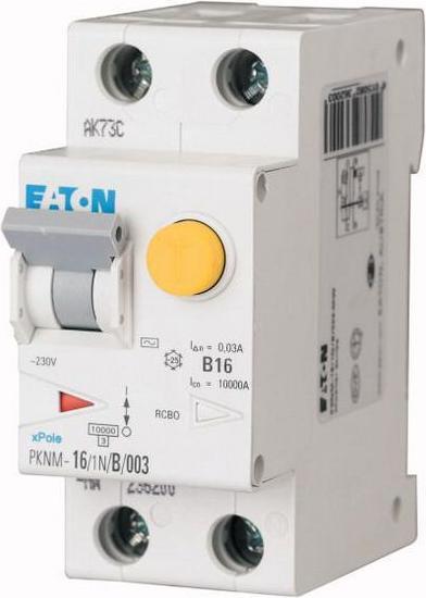 Actual product image Eaton FILS combined RCD/MCB device