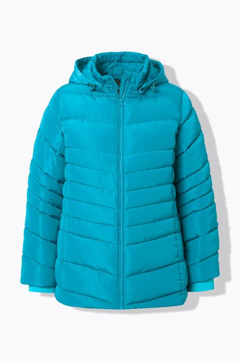 Actual product image Ulla Popken Quilted Water Repellent Coat (62)