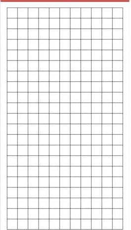 Actual product image BSB-Obpacher Inserts for timer approx. A5, chequered (A5)