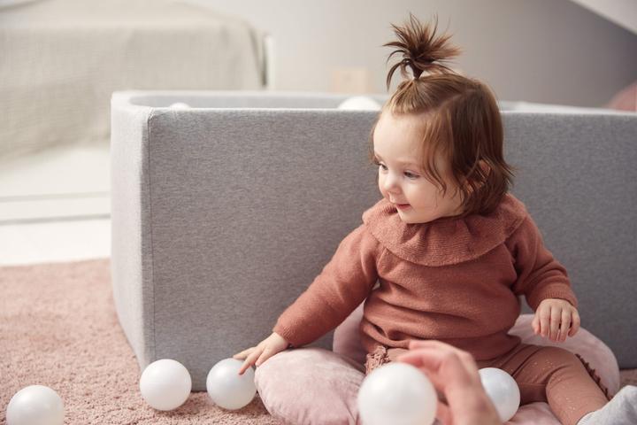 Actual product image Kidkii Ball pool square Ø90x30cm incl. 200 balls