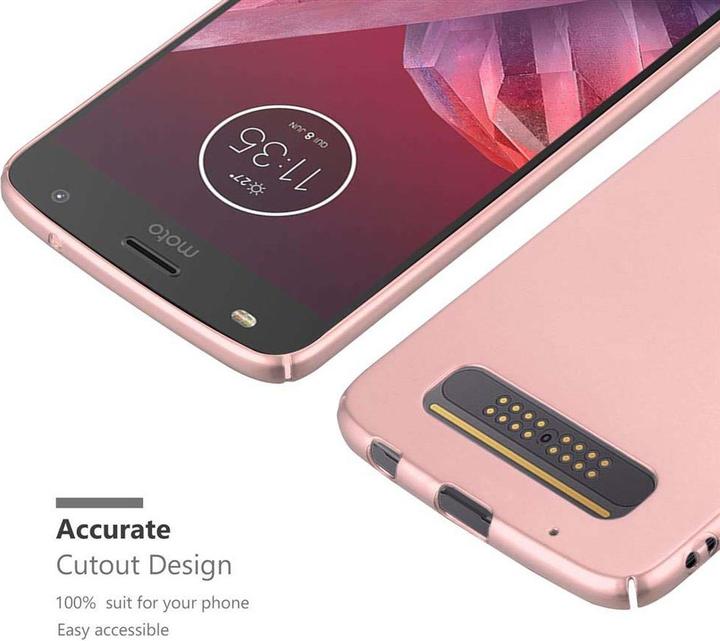 Produktbild Cadorabo Hard Cover Matt Metall Cover (Motorola Moto Z2 Play, Motorola Moto Z2 Force)