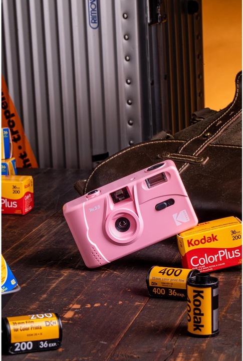 Actual product image Kodak M35 REUSABLE CAMERA Pink