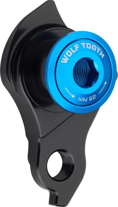 Actual product image Wolf Tooth UDH Schaltauge blau