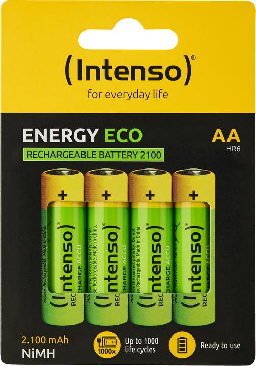 Immagine prodotto Intenso Energia Eco AA HR6 (4 pz., AA, HR6, 2100 mAh)