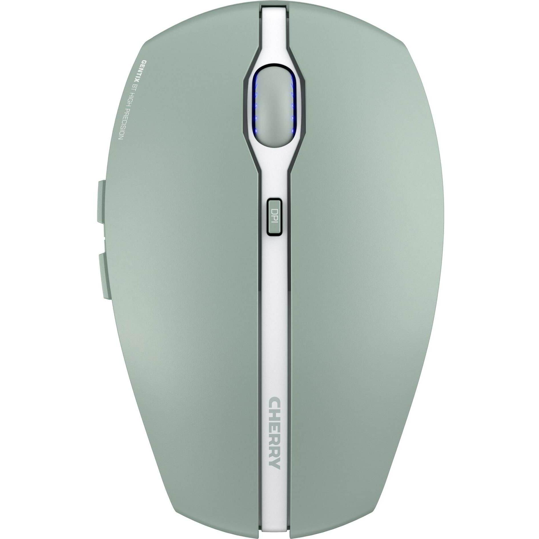 CHERRY Gentix BT (Senza fili), Mouse, Verde