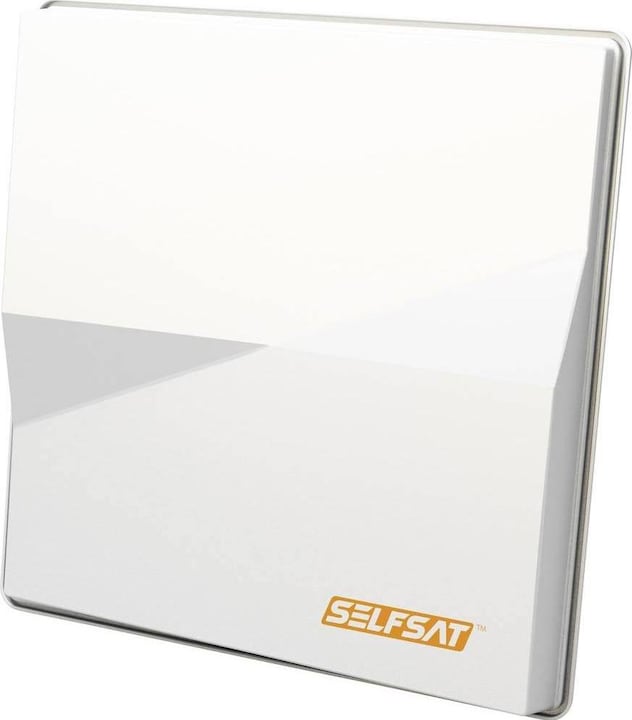 Selfsat H50M2, 6.2° Dual Flachantenne Twin, für Astra & Hotbird gleichzeitig (Flachantenne, 33.70 dB, DVB-S / -S2)