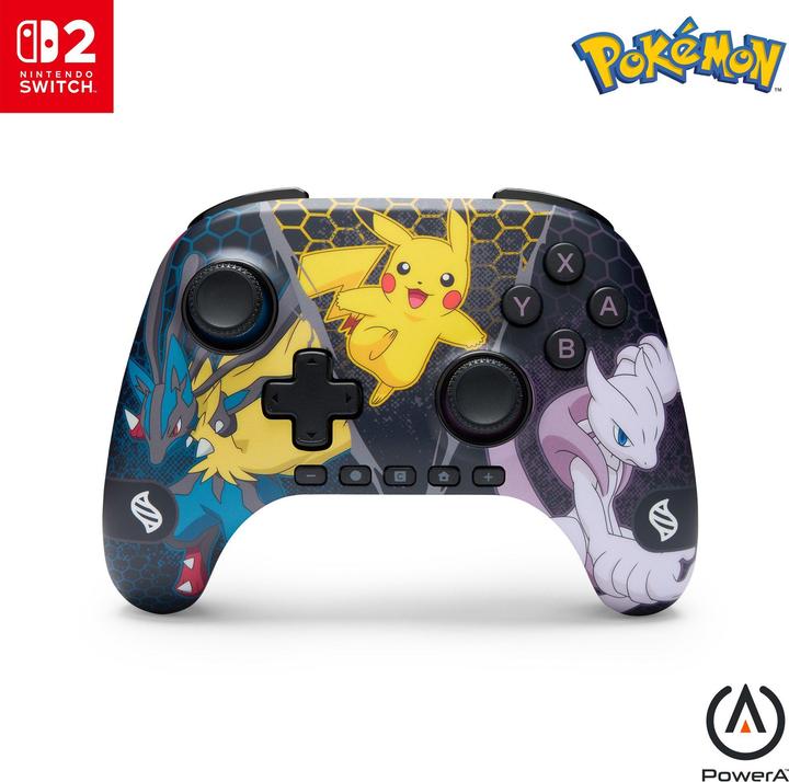 Produktbild PowerA Advantage Wireless Controller -Pokemon Mega Evolutions (Switch, Switch Lite, Switch OLED, Switch 2)