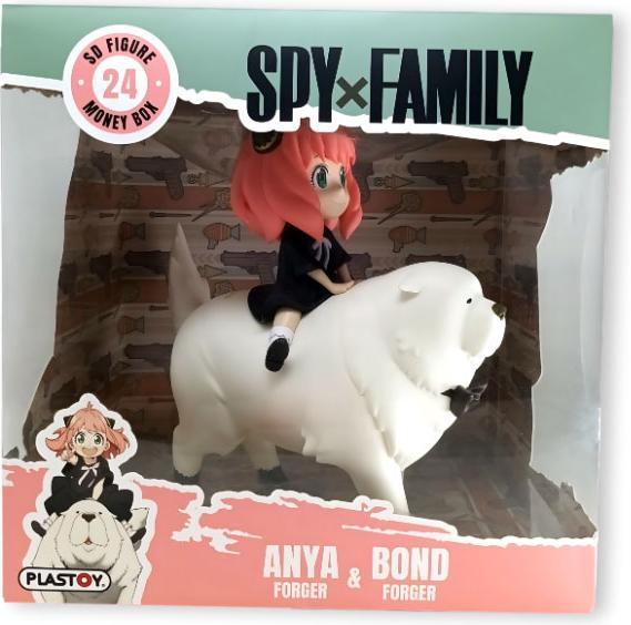 Spy X Family Anya Forger Money Box / Piggy Bank - Plastoy Collectible With Telepath Girl Design