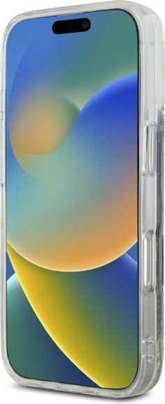 Actual product image Hello Kitty HKHMP16LLGDIK iPhone 16 Pro 6.3" czarny złoty/black gold hardcase Liquid Glitter Fever (Apple iPhone 16 Pro)