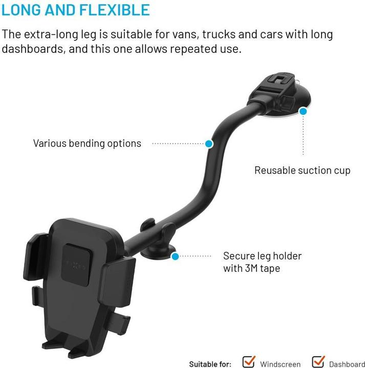 Actual product image Fixed Iconiq Flex XL, black