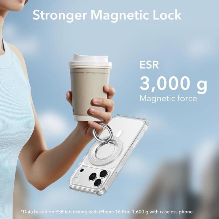 Produktbild ESR HaloLock Phone Grip Stand 360, White