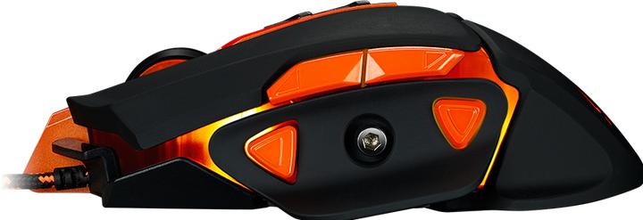 Actual product image Canyon Gaming mouse Hazard GM-6, with backlight, 9 programmable buttons, 6400 DPI (Cable)