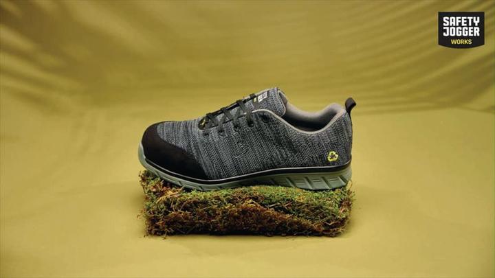 Productafbeelding Safety Jogger Veiligheidsschoen Ecomorris Laag S1PS ESD Gr. 44 (S1P, 44)