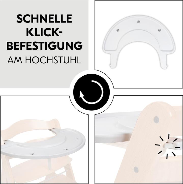 Produktbild Hauck Hochstuhl-Zubehör Play Tray Basis (ohne Spiele) für Alpha & Beta Hochstuhl