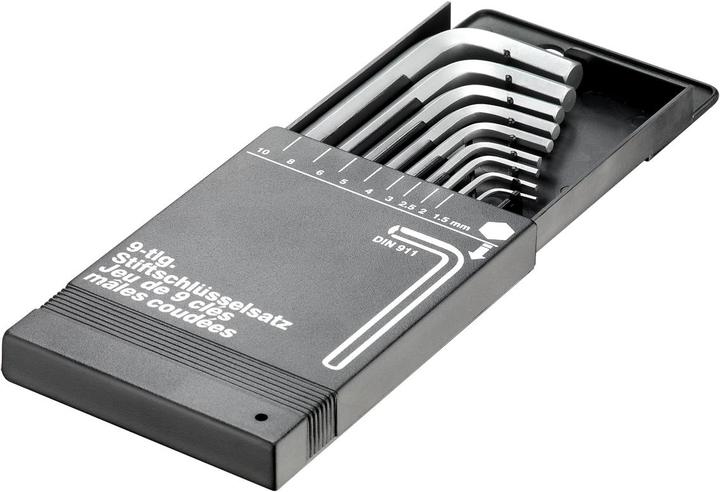 technocraft Innensechskantschlüssel-Satz, 9-tlg