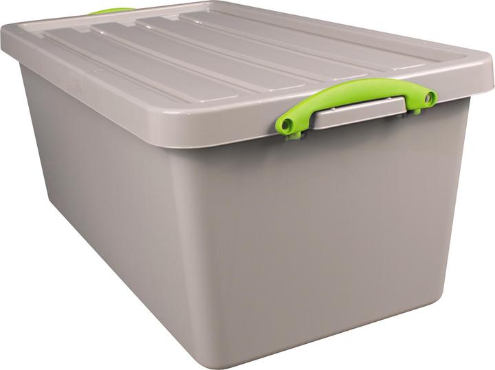 Produktbild Really Useful Box Aufbewahrungsbox 82RDG 82l nestbar grau (82 cm, 82 l, 1x)