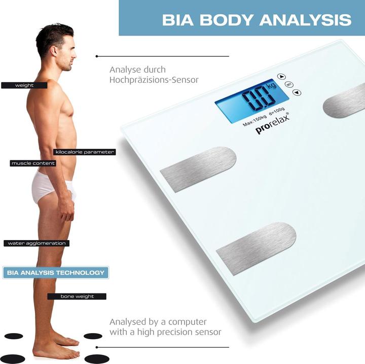 Produktbild Prorelax Multifunktionswaage (150 kg)