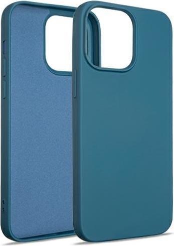 Actual product image Beline Silicone case iPhone 14 Pro Max 6.7 niebieskiblue (Apple iPhone 14 Pro Max)