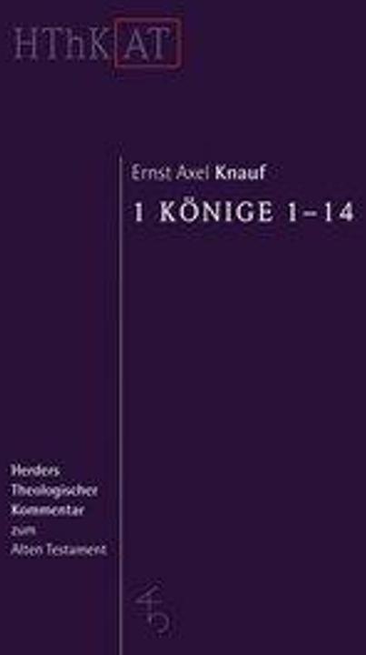 Produktbild 1 Könige 1-14 (Deutsch, Ernst Axel Knauf, 2016)