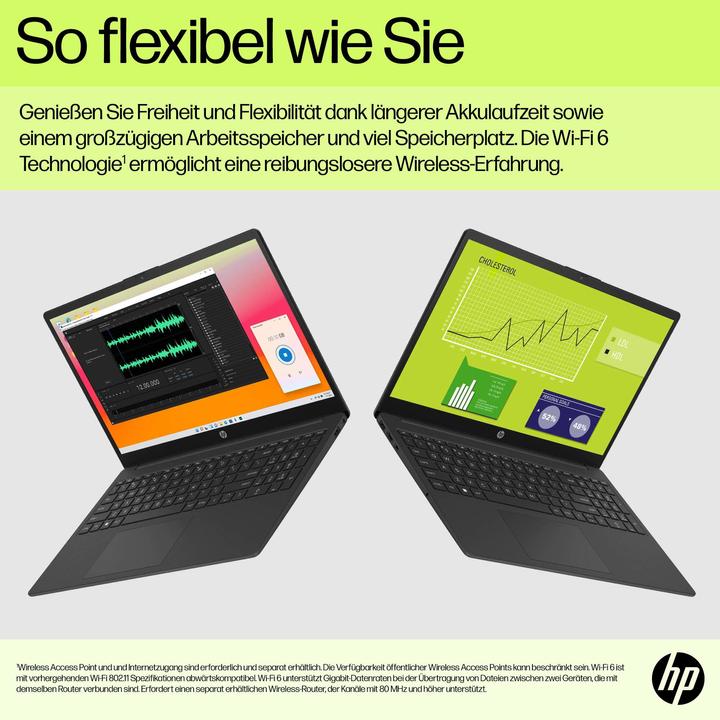 Produktbild HP 15-fd0033ng (15.60", 256 GB, 8 GB, DE, Intel Core i3-1315U)