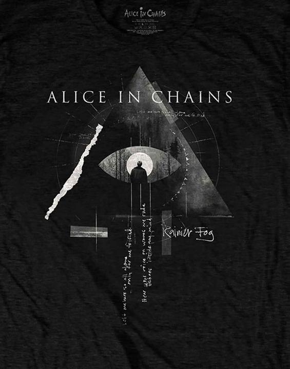 Produktbild Alice In Chains Adult Fog Mountain Back Print T-shirt (M)