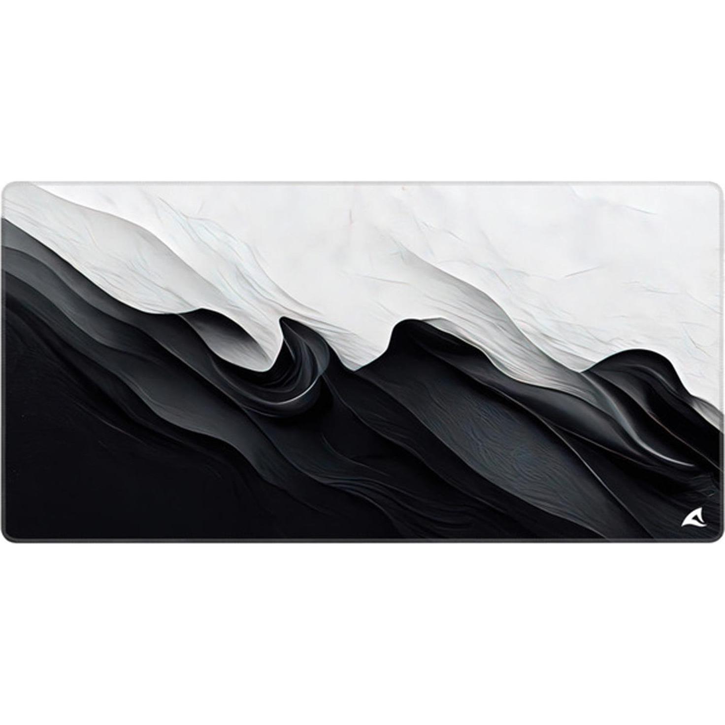 Sharkoon SKILLER SGP40 Mouse Mat (D12), Tappetino mouse, Bianco, Nero
