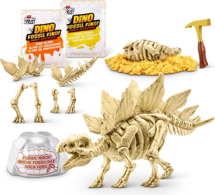 Actual product image Zuru Robo Alive - Fossil Find Amber Adventure