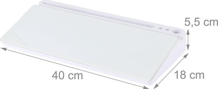 Actual product image Relaxdays desk organiser