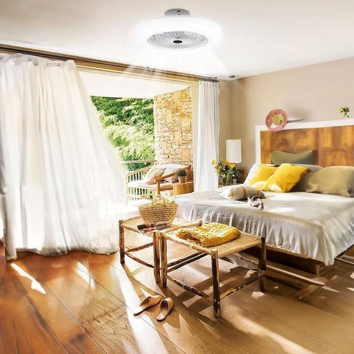 Produktbild Prendeluz Ventilatore da Soffitto con LED (50 dB)