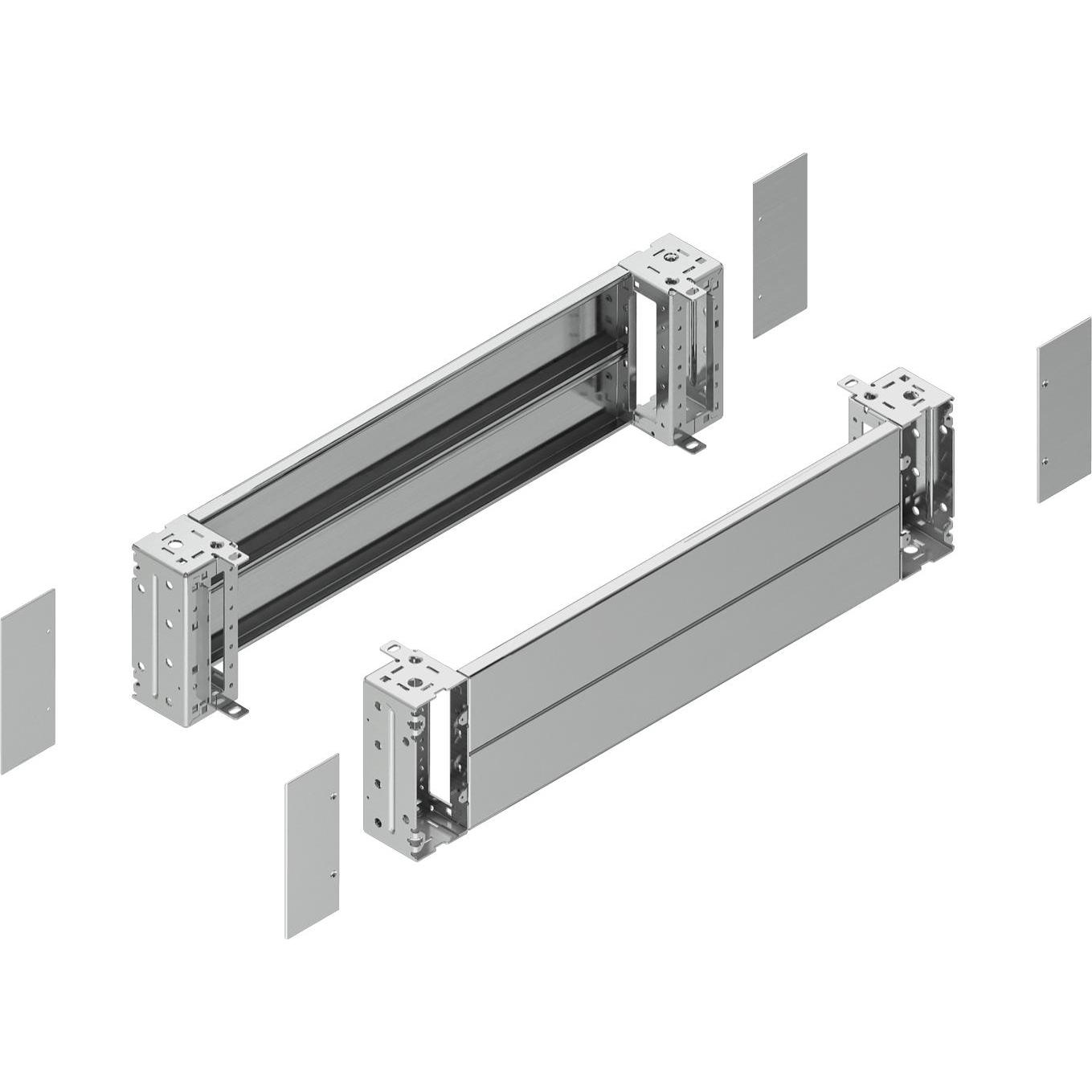 Schneider Electric Schneider SFHD HD Sockel- NSYSPFX12200Frontteile f.Freiluft H200 B1200, Serverschrank Zubehör, Silber