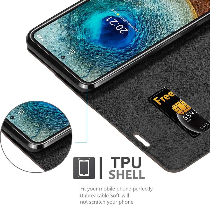 Actual product image Cadorabo Book Invis. Magnet sleeve (Nokia X20, Nokia X10)
