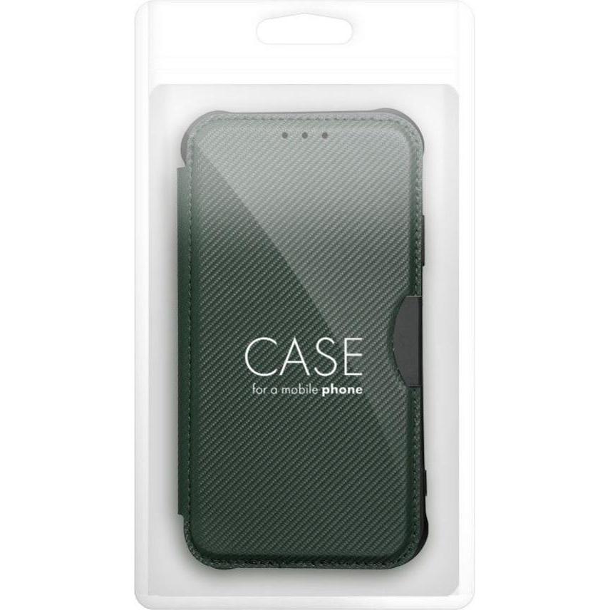 OEM Book case RAZOR Book for SAMSUNG A57 5G dark green (Oppo A57 5G), Cover smartphone, Verde