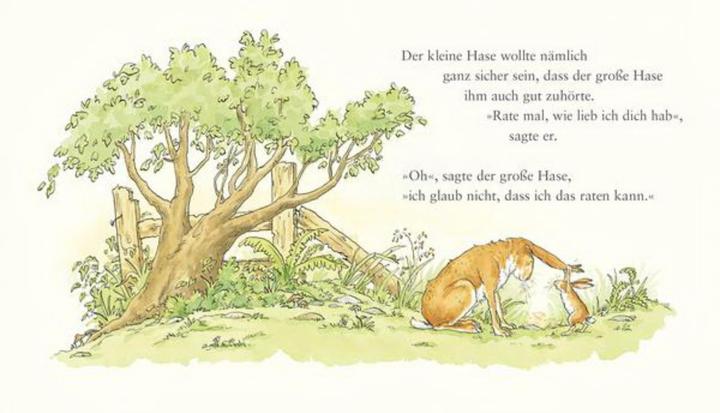 Produktbild Weisst du eigentlich, wie lieb ich dich hab? (Deutsch, Sam McBratney, 1990)