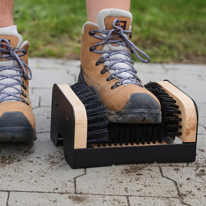 Actual product image Relaxdays Schuhabstreifer mit Rundum-Bürsten