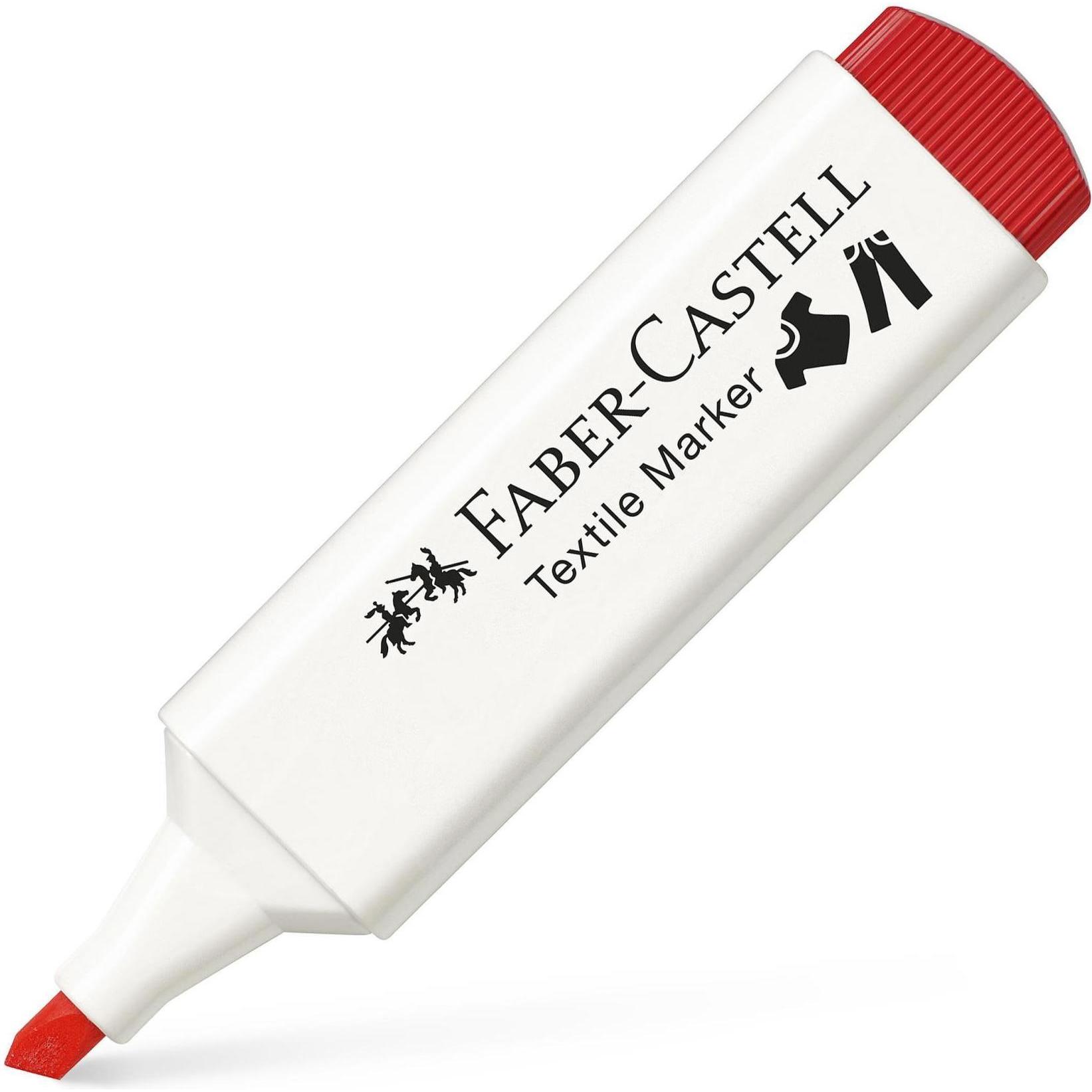 Faber-Castell, Marker, Textilmarker Baby 5 Stück (Mehrfarbig, 5 mm, 5 x)
