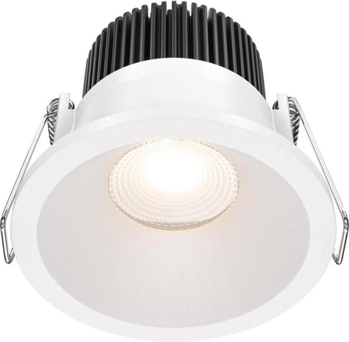 Actual product image Maytoni Zoom LED downlight, recessed light 6W dimmable white IP65 90Ra Ø6mm warm white (420 lm)