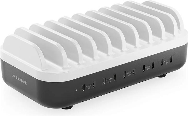 Alogic Powerfin 10 Port USB-C Desktop (100 W)