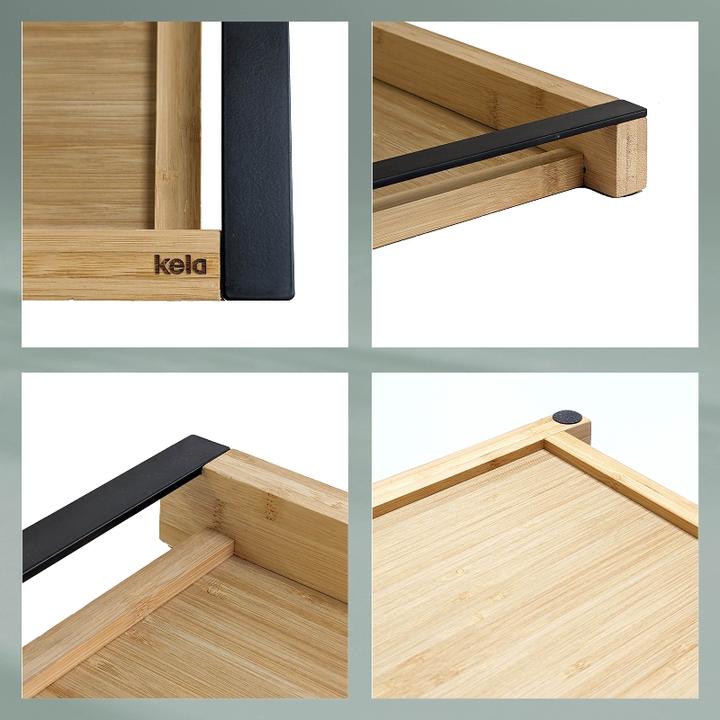 Produktbild Kela Serviertablett Kiril Nature/Schwarz