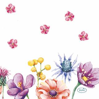 Duni, Tovaglioli, Servettes Breezy Butterflies 24X24 Cm (24 x 24 cm)