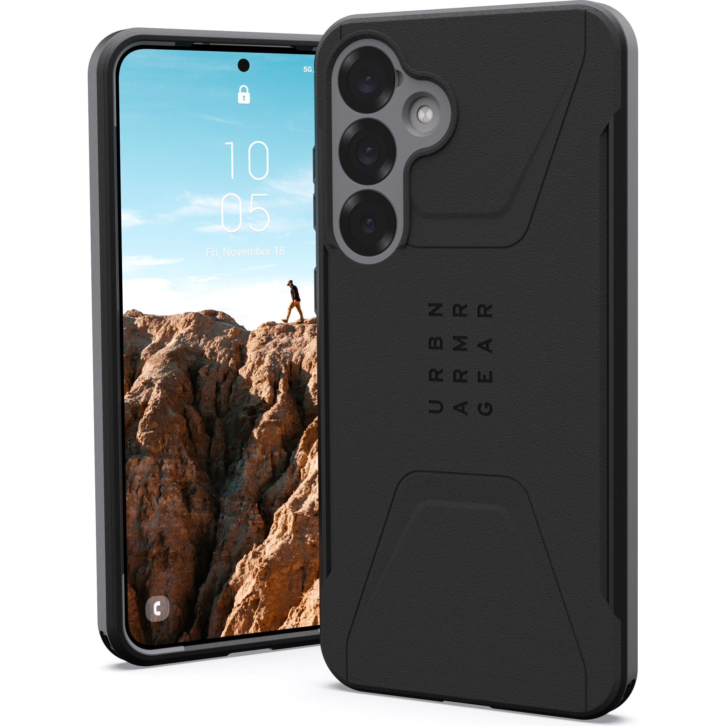UAG Civilian Pro (Samsung Galaxy S25+), Smartphone Hülle, Schwarz