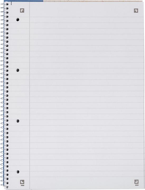 Actual product image Oxford RECYCLING - college notebook lined (A5+, Lined, Soft cover)