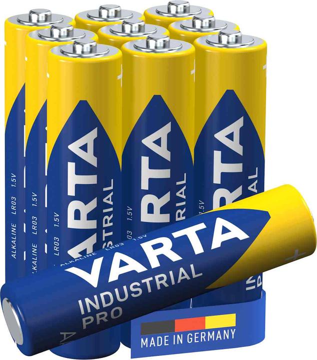 Immagine prodotto Varta alcali industriali (10 pz., AAA, 1250 mAh)