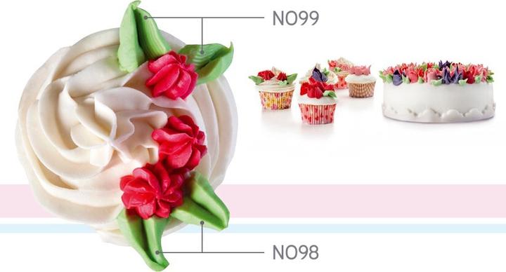 Image du produit Ibili Standard Spritztüllen - 12er Set Für Kuchen und Gebäckdekorationen (Poche à douille)