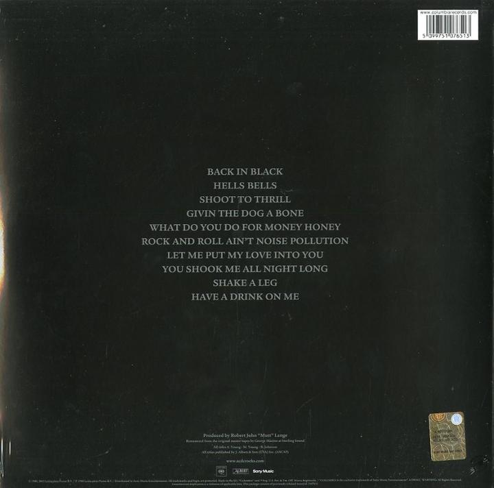 Immagine prodotto Di nuovo in nero (AC/DC)