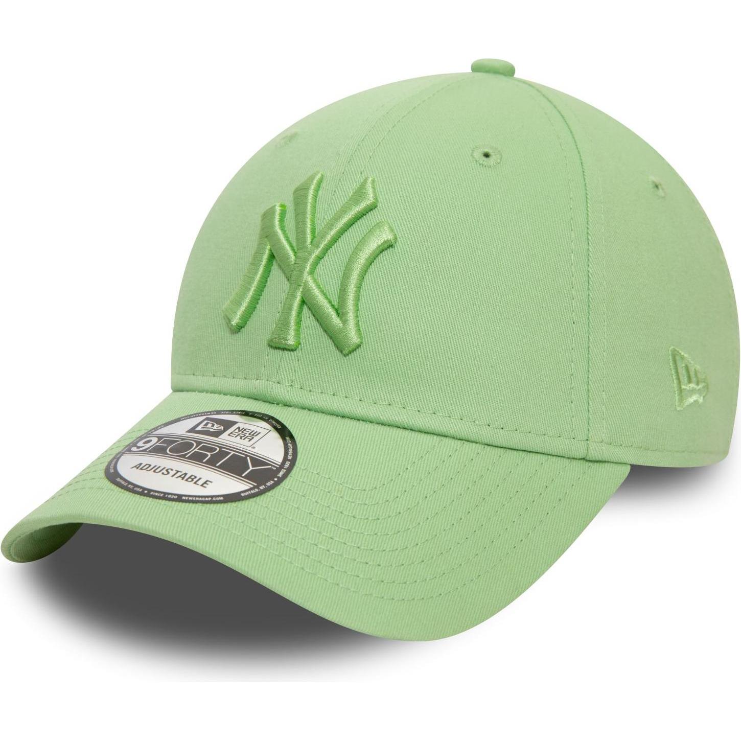 New Era, Herren, Cap, 9Forty Strapback Cap - New York Yankees lime green, Grün