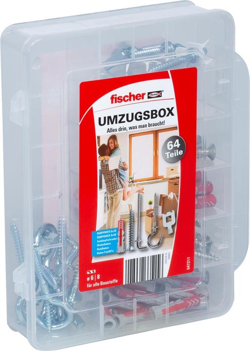 Actual product image Fischer Moving box DuoPower 6.8 (64 pcs.)