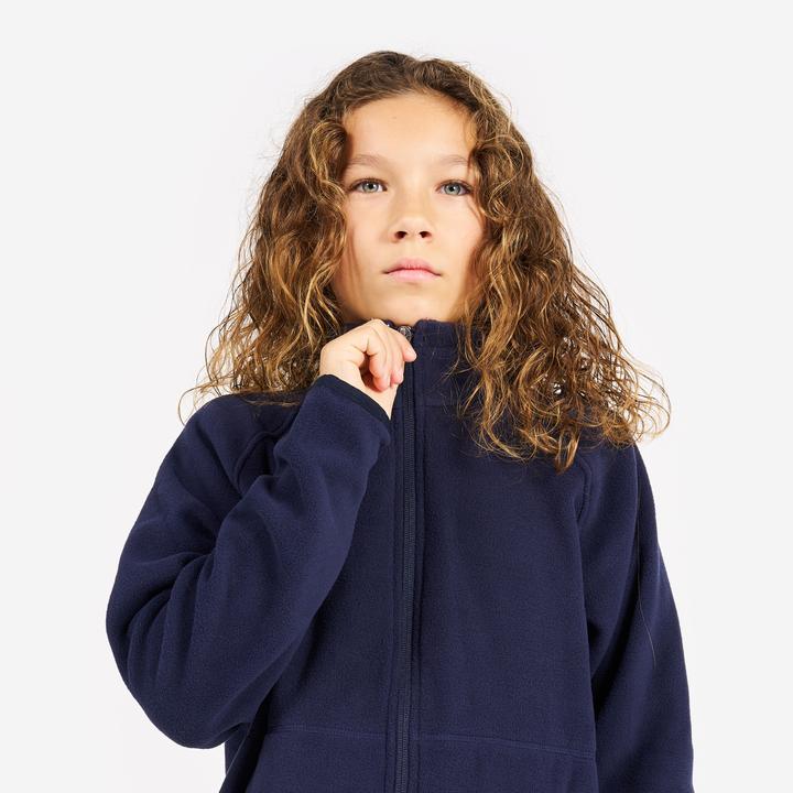 Immagine prodotto Tribord Giacca in pile da vela per bambini calda 100 blu/nero (122)