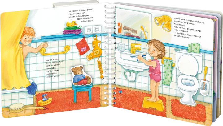 Image du produit Ravensburger Mein grosses Magnetbuch: Was gehört wohin? (Allemand)